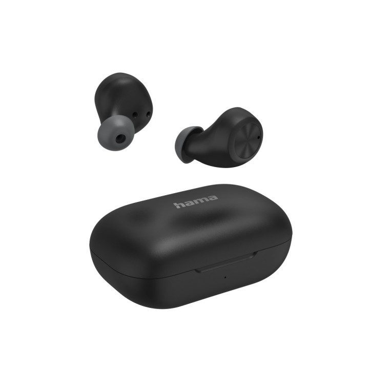 Hama Passion Chop Auscultadores True Wireless Stereo (TWS) Intra-auditivo Chamadas Música USB Type-C Bluetooth Preto, Cinzento