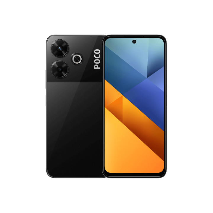 Xiaomi Poco M6 4G 17,2 cm (6.79") Dual SIM híbrido Android 14 USB Type-C 6 GB 128 GB 5030 mAh Preto