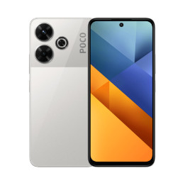 Xiaomi Poco M6 4G 17,2 cm (6.79") Dual SIM híbrido Android 14 USB Type-C 6 GB 128 GB 5030 mAh Prateado