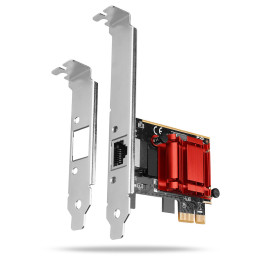 Axagon PCEE-GIX cartão de rede Interno Ethernet 5000 Mbit s
