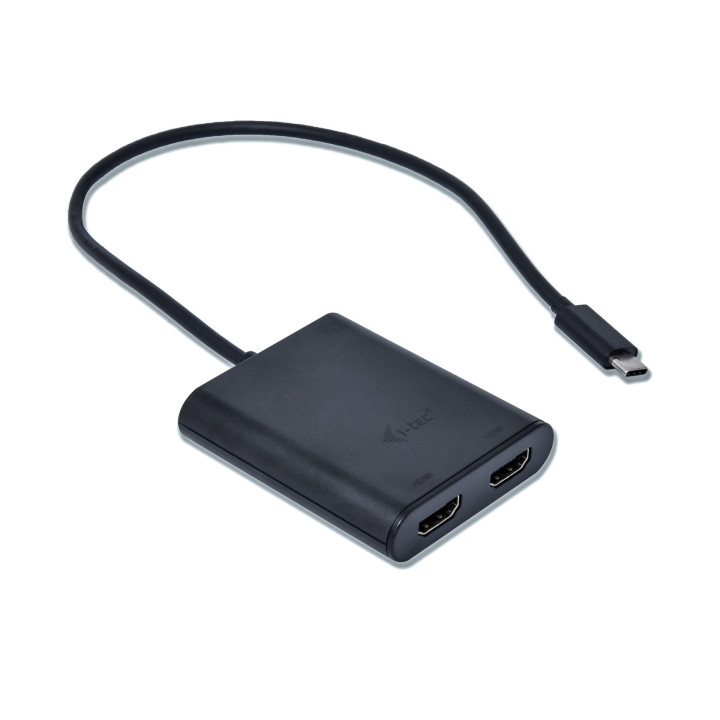 i-tec C31DUAL4KHDMI adaptador gráfico USB 3840 x 2160 pixels Preto