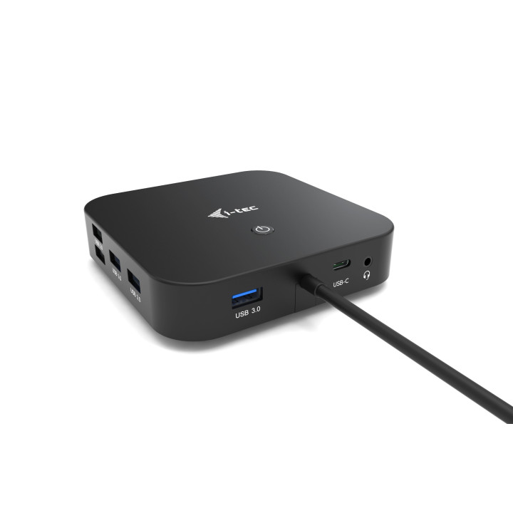 i-tec C31HDMIDPDOCKPD base & duplicador de portas Com fios USB 3.2 Gen 1 (3.1 Gen 1) Type-C Preto