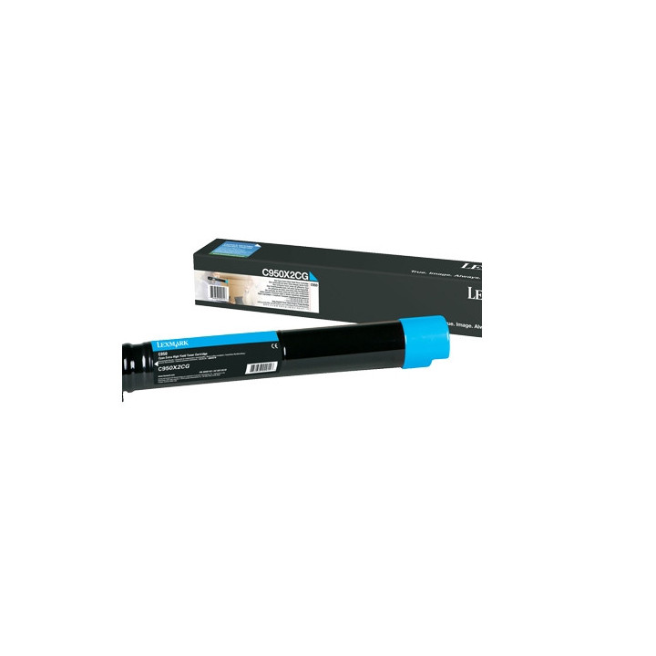 Lexmark C950X2CG toner 1 unidade(s) Original Ciano