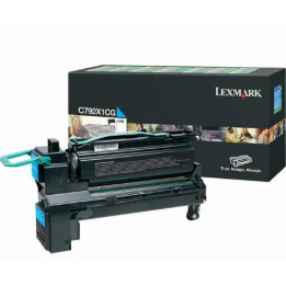Toner Original Lexmark C792X1CG Ciano