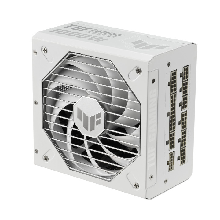 ASUS TUF Gaming 1000W Gold White Edition fonte de alimentação 20+4 pin ATX ATX Branco
