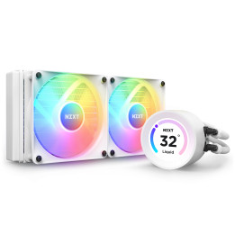 NZXT Kraken Elite 240 RGB Processador Refrigerador líquido all-in-one 12 cm Branco 1 unidade(s)