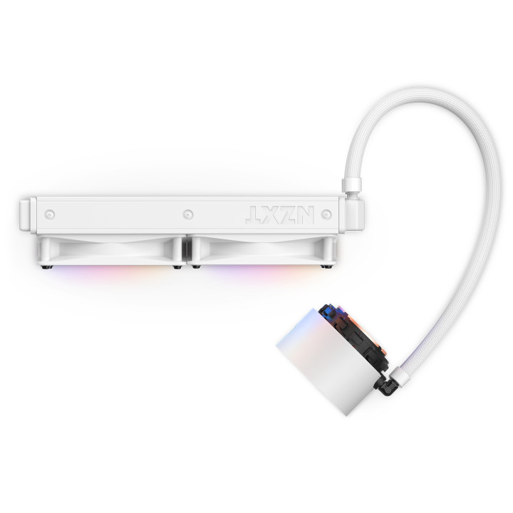 NZXT Kraken Elite 240 RGB Processador Refrigerador líquido all-in-one 12 cm Branco 1 unidade(s)