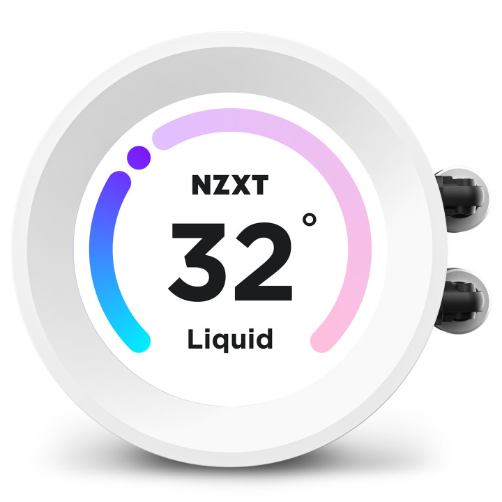 NZXT Kraken Elite 240 RGB Processador Refrigerador líquido all-in-one 12 cm Branco 1 unidade(s)