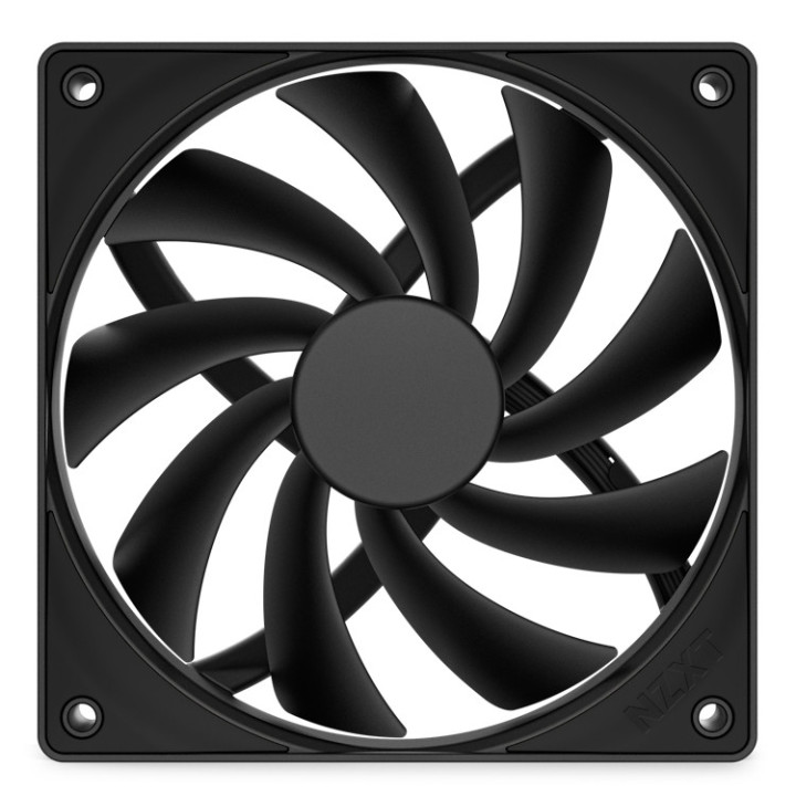 NZXT RF-Q12SF-B2 Sistema de Arrefecimento de Computador Caixa de computador Ventoinha 12 cm Preto 1 unidade(s)