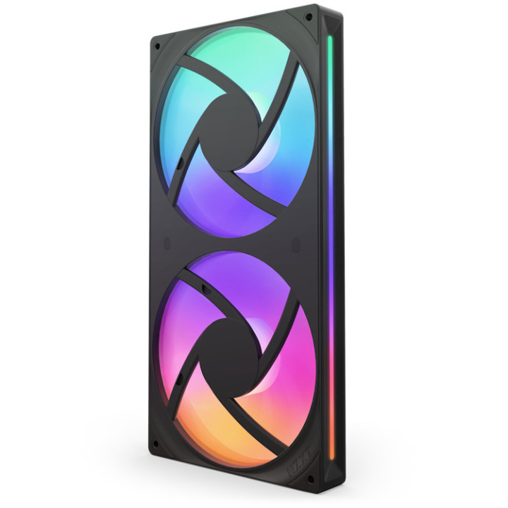 NZXT RF-U28HF-B1 Sistema de Arrefecimento de Computador Caixa de computador Ventoinha Preto 1 unidade(s)
