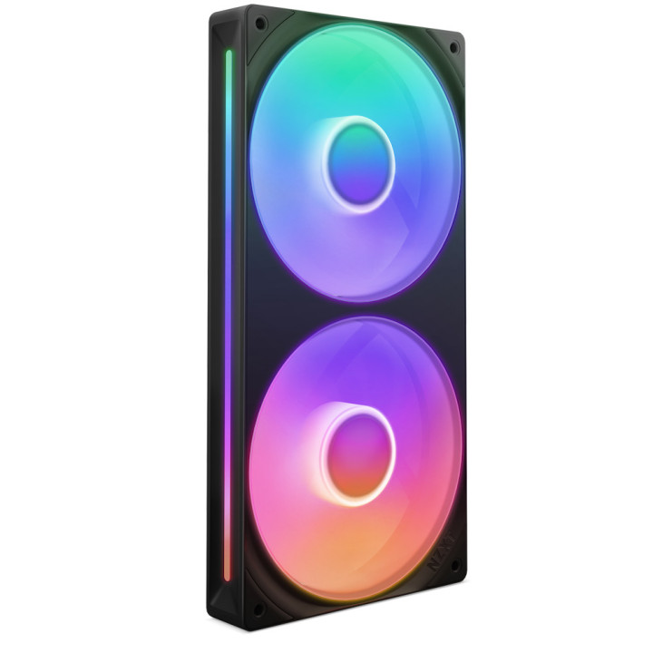 NZXT RF-U24HF-B1 Sistema de Arrefecimento de Computador Caixa de computador Ventoinha Preto