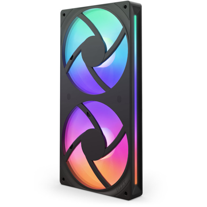 NZXT RF-U24HF-B1 Sistema de Arrefecimento de Computador Caixa de computador Ventoinha Preto