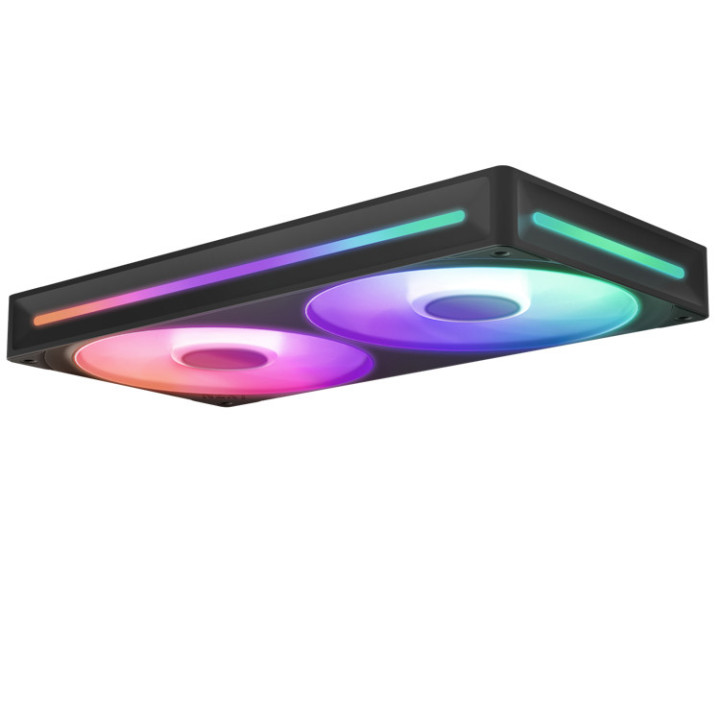 NZXT RF-U24HF-B1 Sistema de Arrefecimento de Computador Caixa de computador Ventoinha Preto