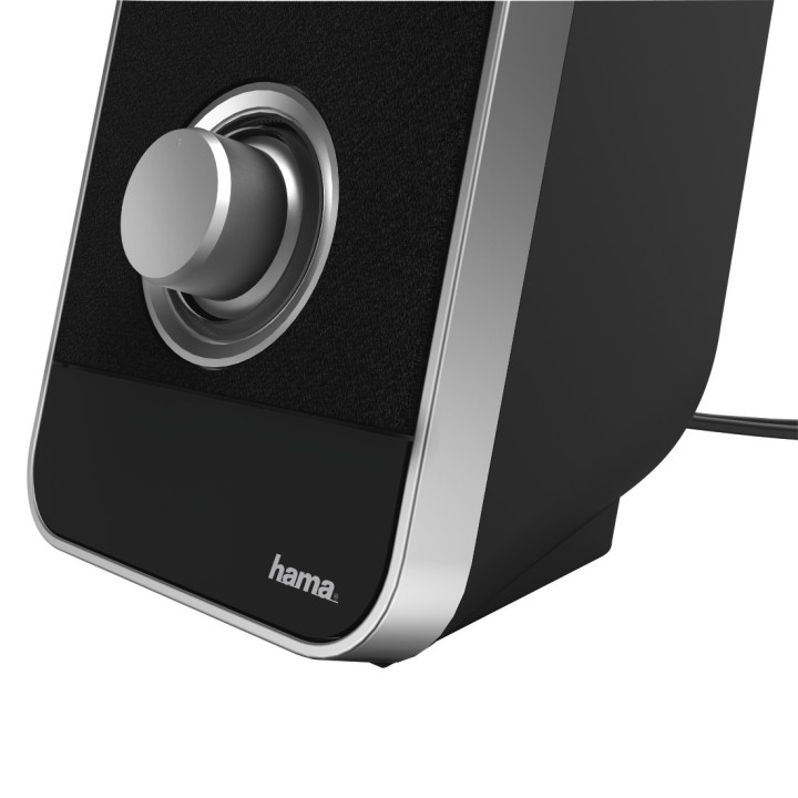 Hama Sonic LS-206 Preto, Prateado 6 W