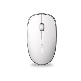 Rapoo M200 Silent rato Escritório Ambidestro RF Wireless + Bluetooth Ótico 1300 DPI
