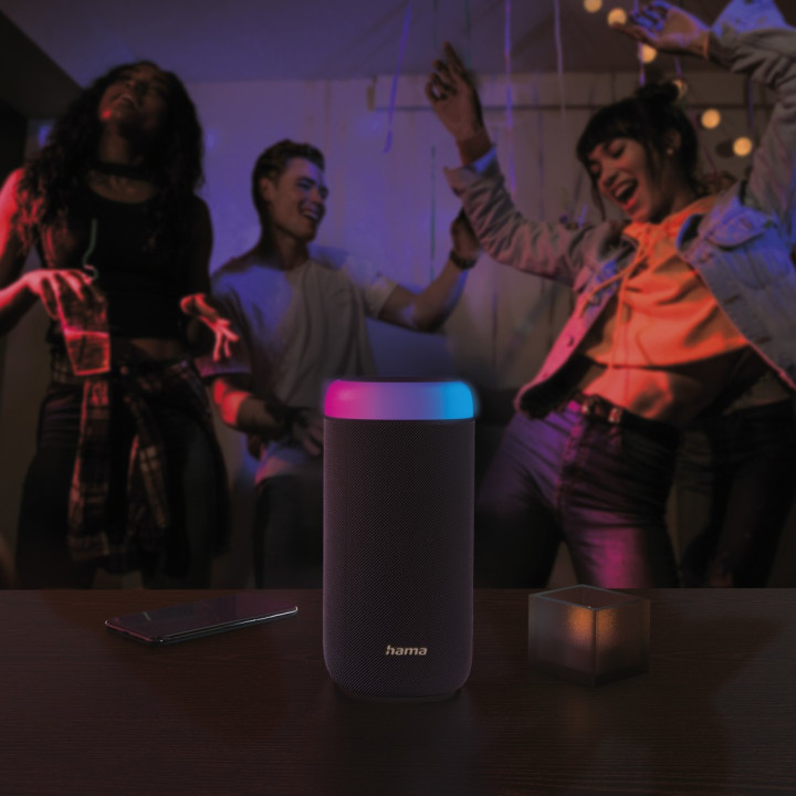 Hama Shine 2.0 Coluna portátil estéreo Preto 30 W