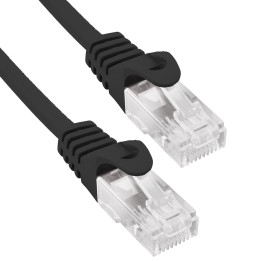 Phasak Cabo de Rede Cat.6 UTP Solido CCA Cat.6 UTP Preto 7M