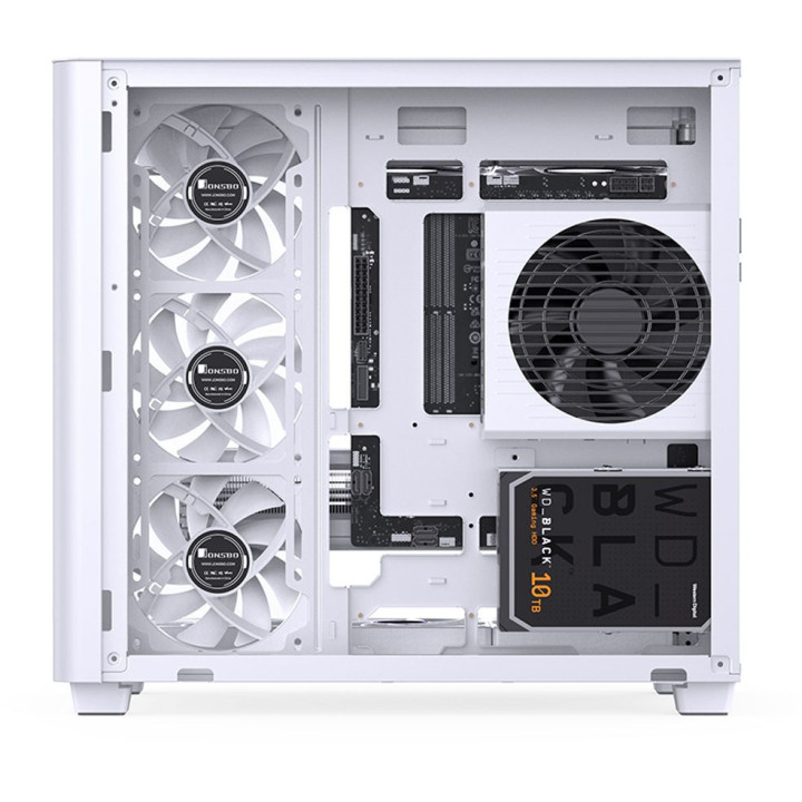 Caixa ATX Jonsbo TK-3 Vidro Temperado Branco