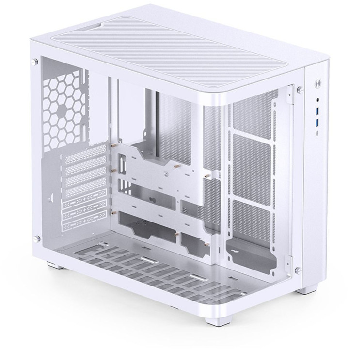 Caixa ATX Jonsbo TK-3 Vidro Temperado Branco