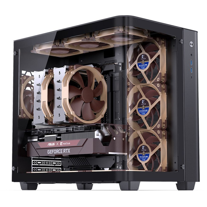 Caixa ATX Jonsbo TK-3 Vidro Temperado Branco