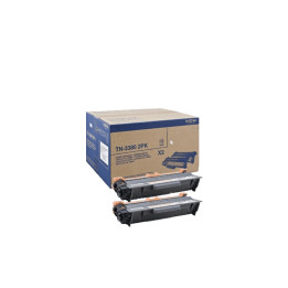 Brother TN-3380TWIN toner 2 unidade(s) Original Preto