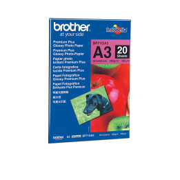 Brother BP71GA3 papel fotográfico A3 Azul, Vermelho Brilho