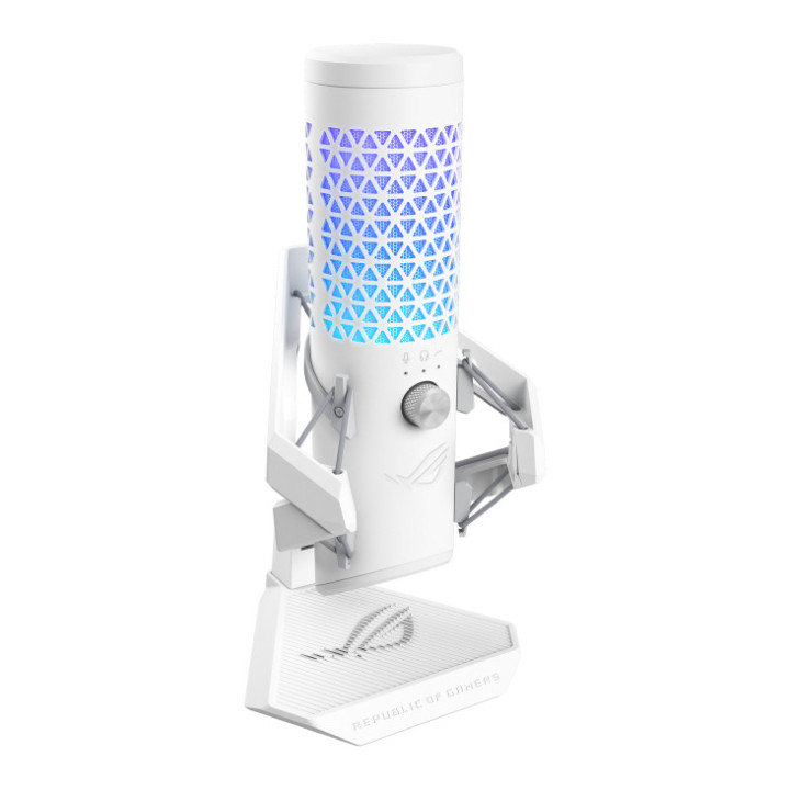 ASUS ROG Carnyx Branco Microfone de mesa