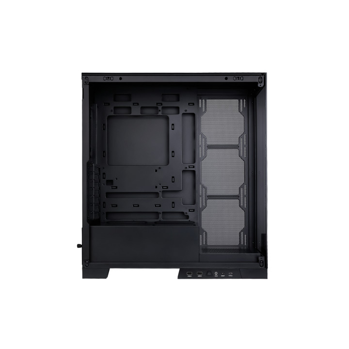 ABYSM Danube Sava H500 Black PC Preto, Transparente