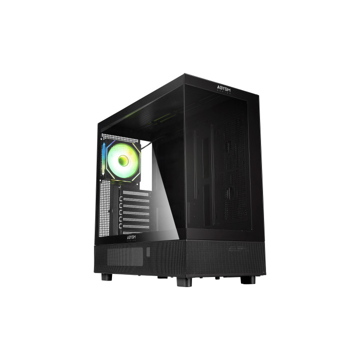 ABYSM AB123014 caixa para computador PC Preto, Branco