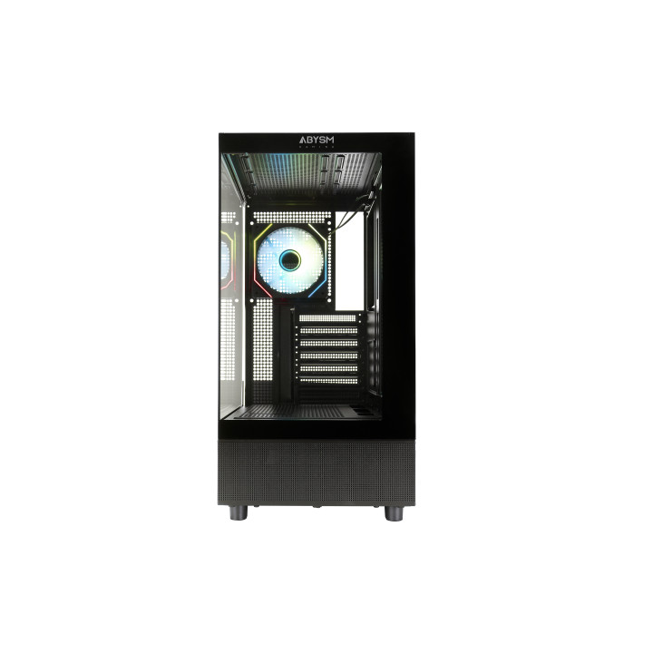 ABYSM AB123014 caixa para computador PC Preto, Branco