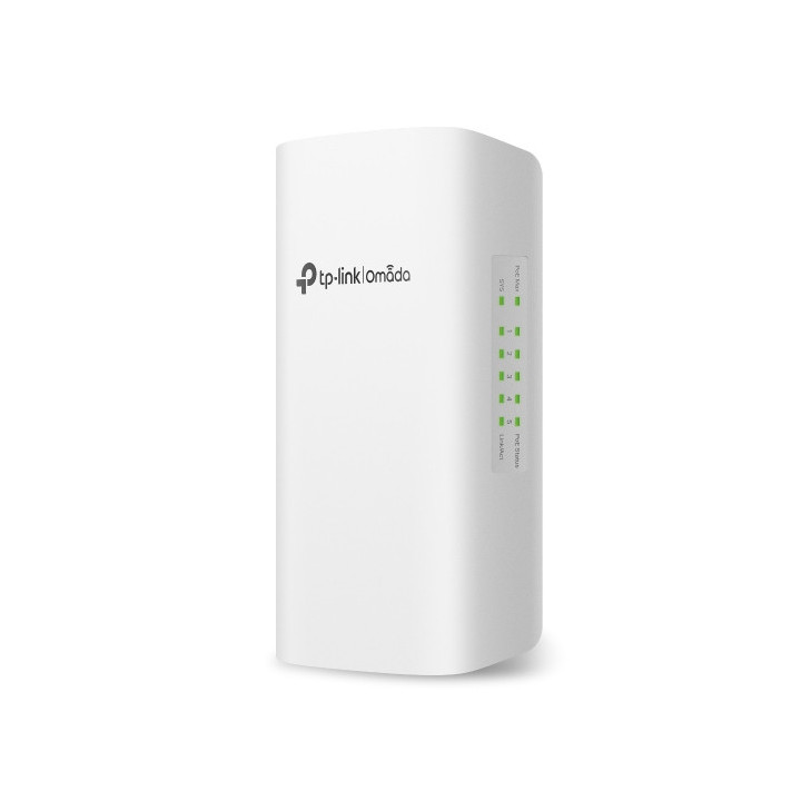 TP-Link Omada SG2005P-PD switch de rede Gerido L2 L2+ 10G Ethernet (100 1000 10000) Power over Ethernet (PoE) PC Branco