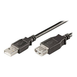 Ewent EC1014 cabo USB USB 2.0 5 m USB A Preto