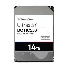 Western Digital Ultrastar DC HC550 unidade de disco rígido 14 TB 7200 RPM 512 MB 3.5" Serial ATA III