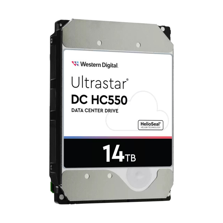 Western Digital Ultrastar DC HC550 unidade de disco rígido 14 TB 7200 RPM 512 MB 3.5" Serial ATA III