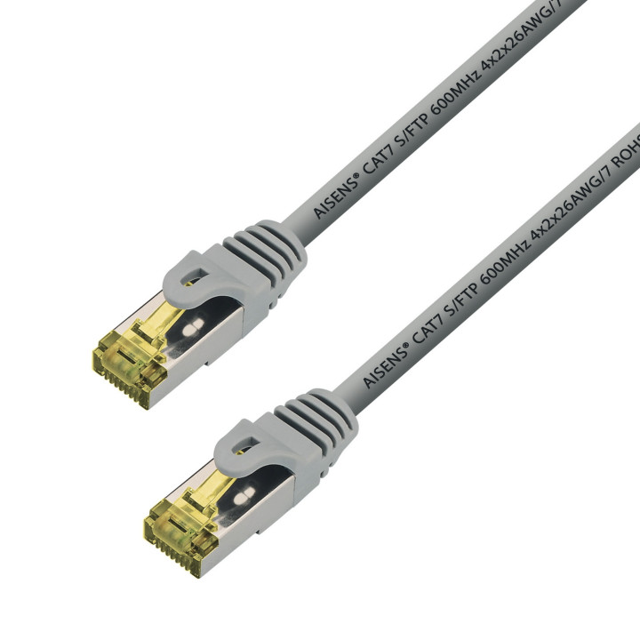 AISENS A146-0332 cabo de rede Cinzento 0,25 m Cat7 S FTP (S-STP)