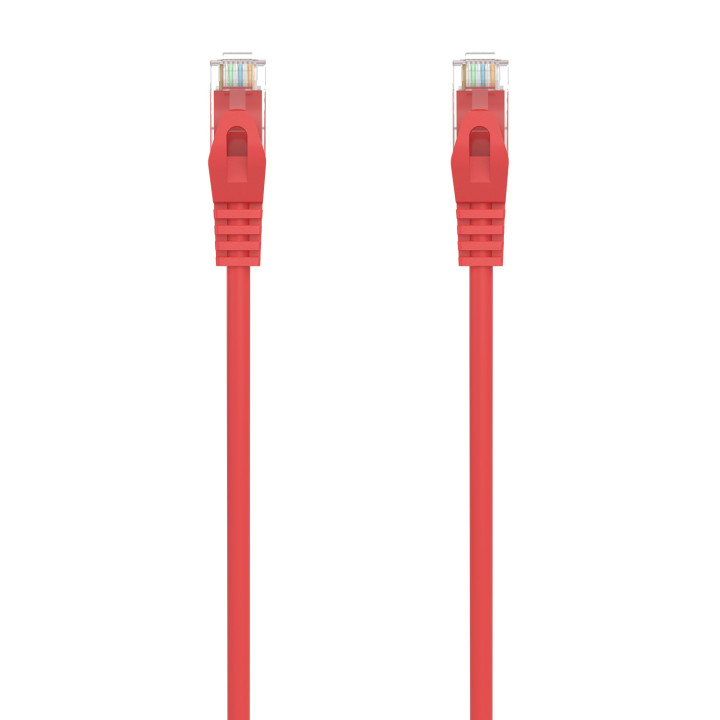 AISENS A145-0558 cabo de rede Vermelho 0,5 m Cat6a U UTP (UTP)