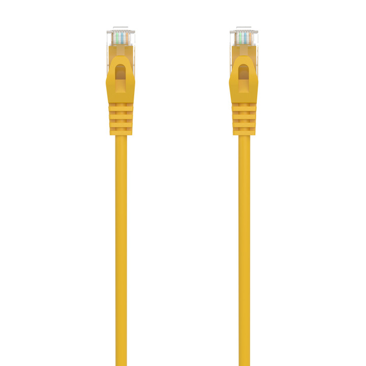 AISENS A145-0565 cabo de rede Amarelo 0,5 m Cat6a U UTP (UTP)
