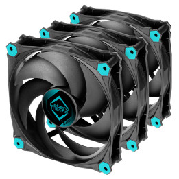 Iceberg Thermal IceGALE Silent PWM Caixa de computador Ventoinha 12 cm Preto 3 unidade(s)