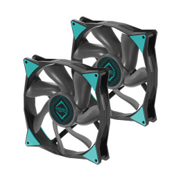 Iceberg Thermal IceGALE Caixa de computador Ventoinha 14 cm Preto 2 unidade(s)
