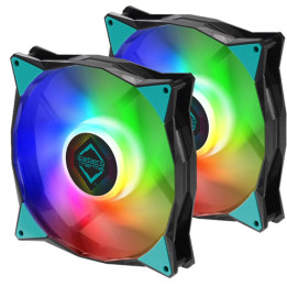 Ventoinha Iceberg Thermal IceGALE ARGB 140mm Preto 2 unidade(s)