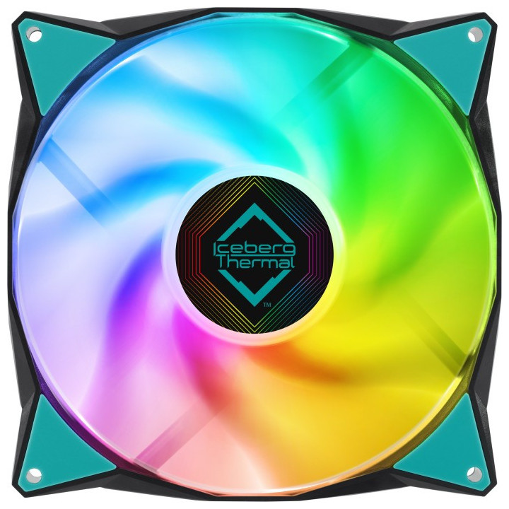 Ventoinha Iceberg Thermal IceGALE ARGB 140mm Preto