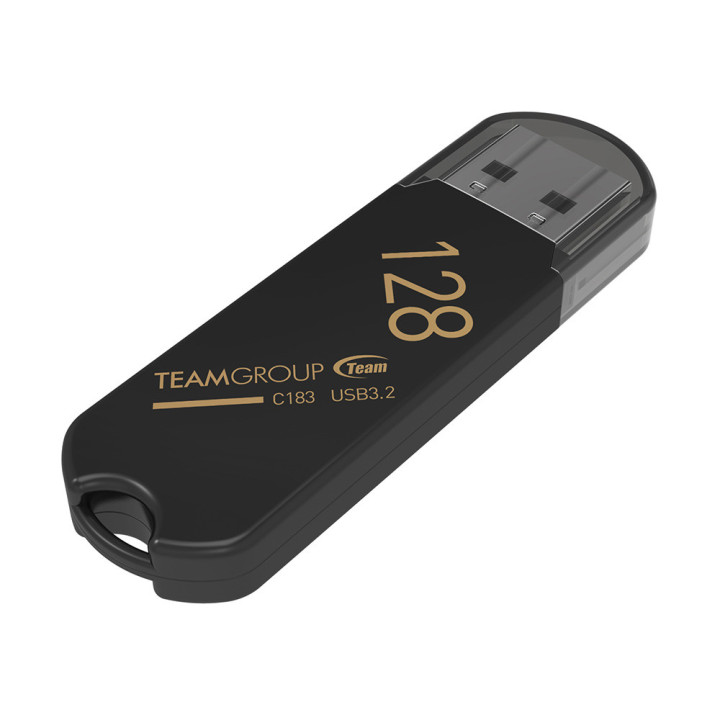 Team Group C183 unidade de memória USB 128 GB USB Type-A 3.2 Gen 1 (3.1 Gen 1) Preto