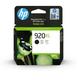 HP Tinteiro Original 920XL Preto de elevado rendimento