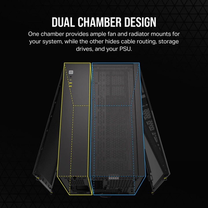Corsair 2500X Midi Tower Preto