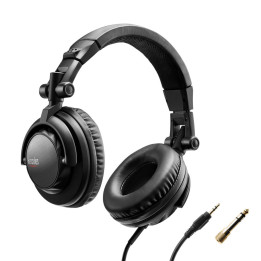 Hercules HDP DJ45 Auscultadores Com fios Fita de cabeça Música Preto
