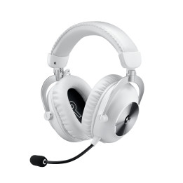 Logitech G PRO X 2 Auscultadores Com fios e sem fios Fita de cabeça Jogos Bluetooth Preto, Branco