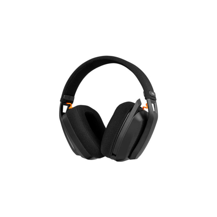 Krom NXKROMKANJIBK auscultador Auscultadores Com fios e sem fios Fita de cabeça Jogos USB Type-C Bluetooth Preto