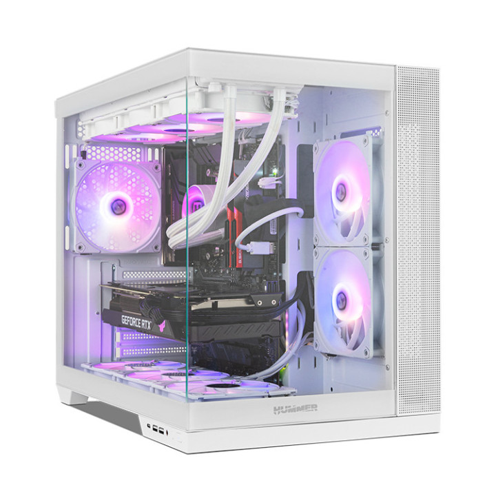 NOX Hummer Astra Neo White Midi Tower Branco