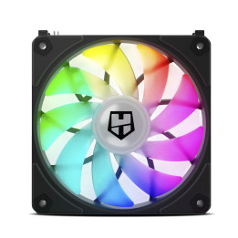 NOX NXHUMMERELINKBK Sistema de Arrefecimento de Computador Caixa de computador Ventoinha 12 cm Preto 1 unidade(s)