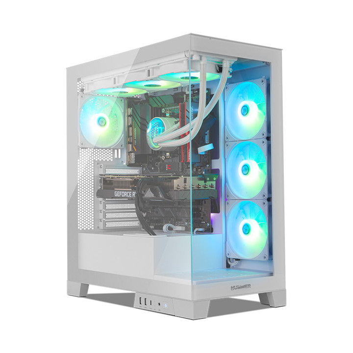 NOX Hummer Glock Midi Tower Branco